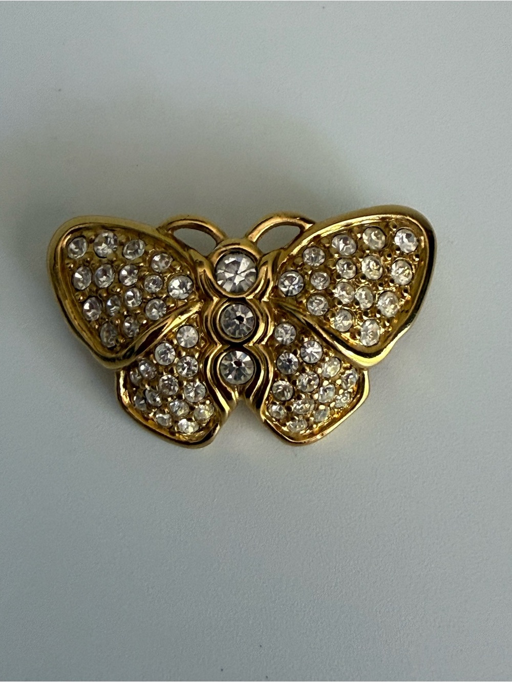 VTG Swarovski Butterfly Brooch